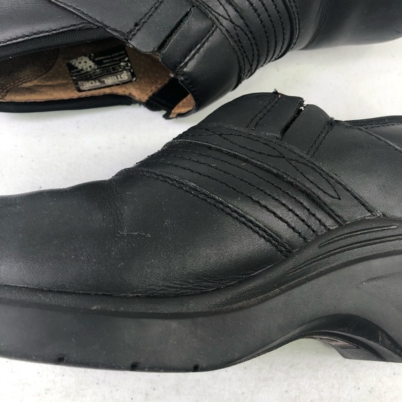 Ariat Women's Steel Toe Clog Work Shoes 10002368 Black Leather Size 9C - Picture 9 of 12